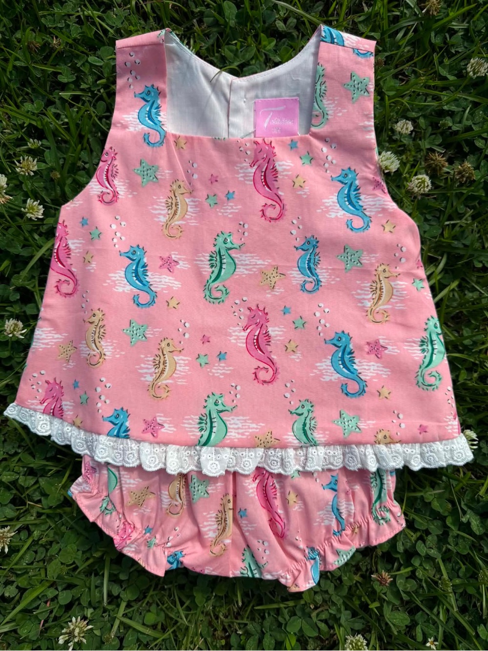 Seahorse Diaper Set